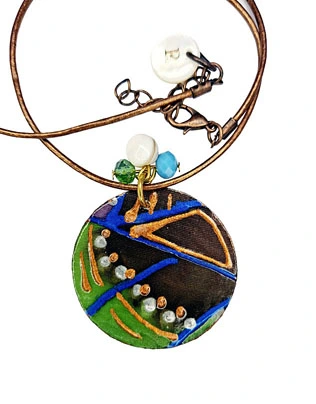 Colgantes artesanales.