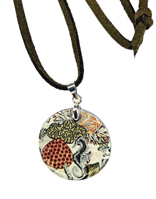 Colgantes artesanales.